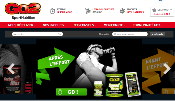 nouveau depart go2 sport nutrition