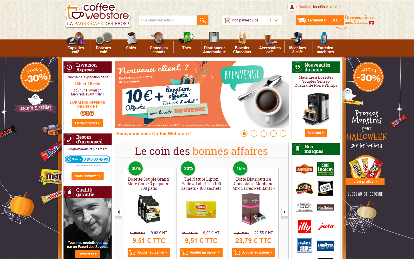 homepage-coffeewebstore