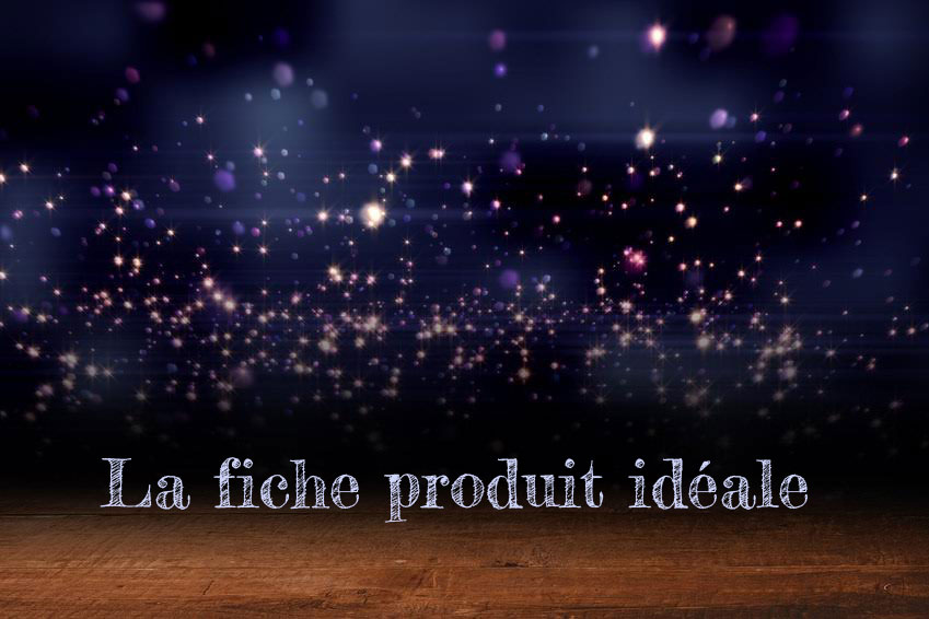 une fiche produit