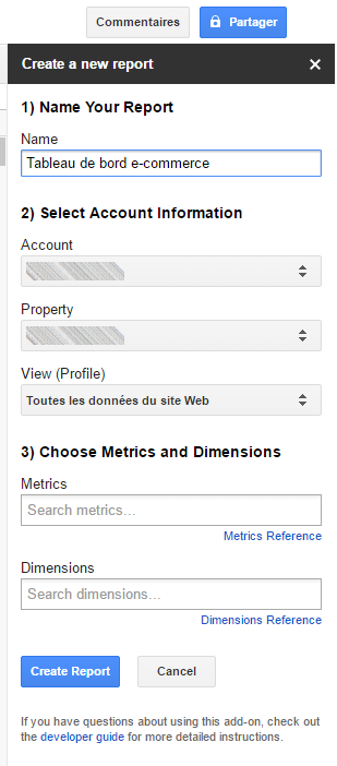 Tableau de bord e-commerce : configurer le reporting