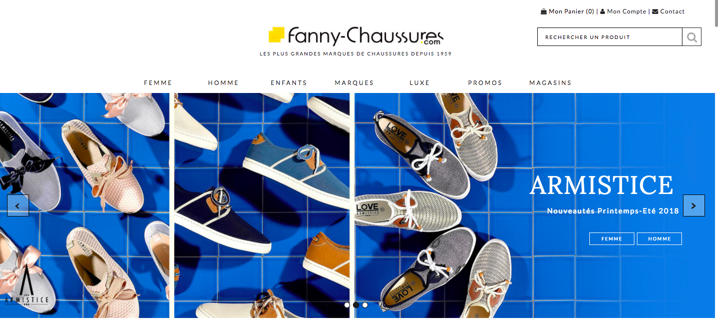Fanny Chaussures fiche client upmybiz 2
