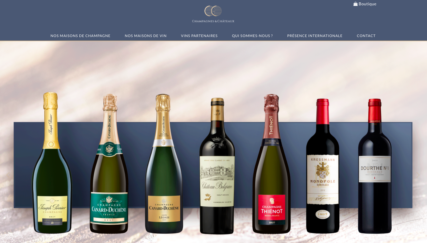 site champagnes chateaux