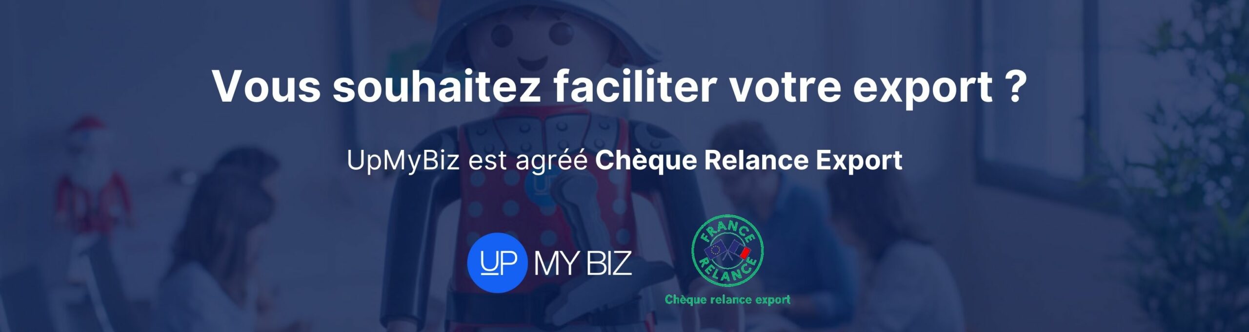 cheque relance export upmybiz