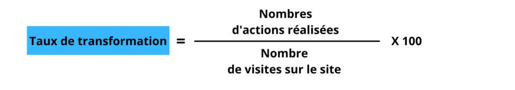 Taux de transformation 